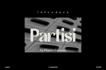 Partisi -Sans Serif Font