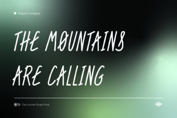 Dry Ice - Handwritten Font