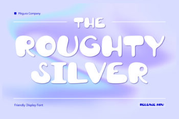 PGR Roughty -Bubbly Font