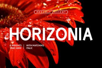 Horizonia - Sans Serif Font