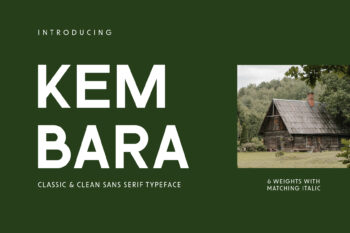 Kembara - Sans Serif Font