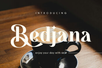 Bedjana - Serif Font