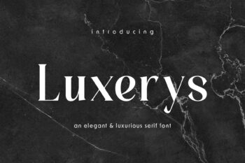 Luxerys - Sans Serif Font
