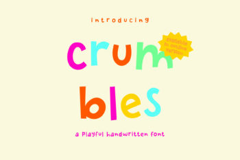 PGR Crumbles Font