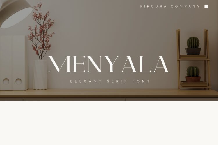 menyala font