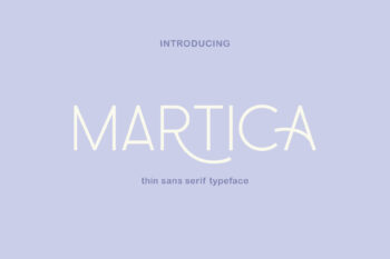 Martica - Display Font
