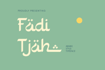Faditjah - Arabic Style Font