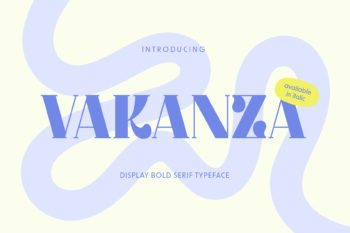 Vakanza - Bold Serif Font