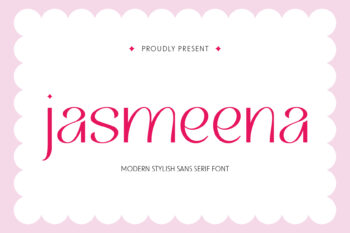 Jasmeena - Elegant Font