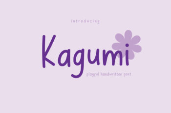 Kagumi - Handwritten Font