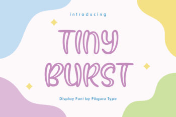 Tiny Burst - Cute Font