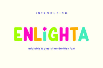 Enlighta - Playful Font