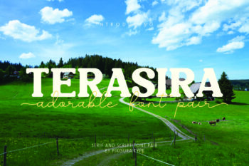 Terasira | Font Pair