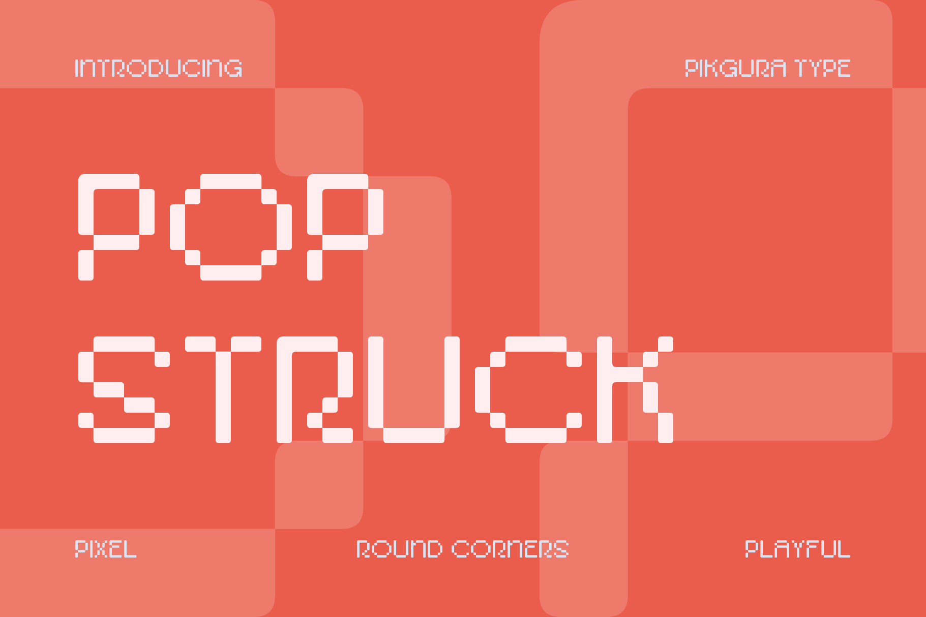 Pop Struck - Pixel Font